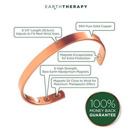 Copper Magnetic Bracelet Arthritis Pain Relief