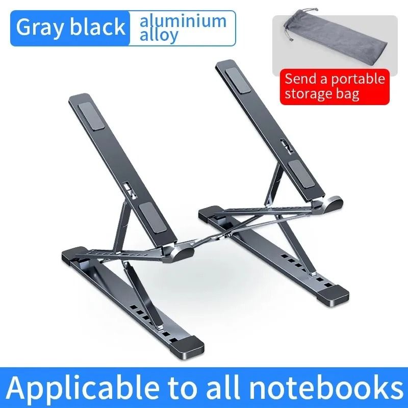 Adjustable Aluminum Laptop Stand | N3/N8 Foldable Cooling Interface