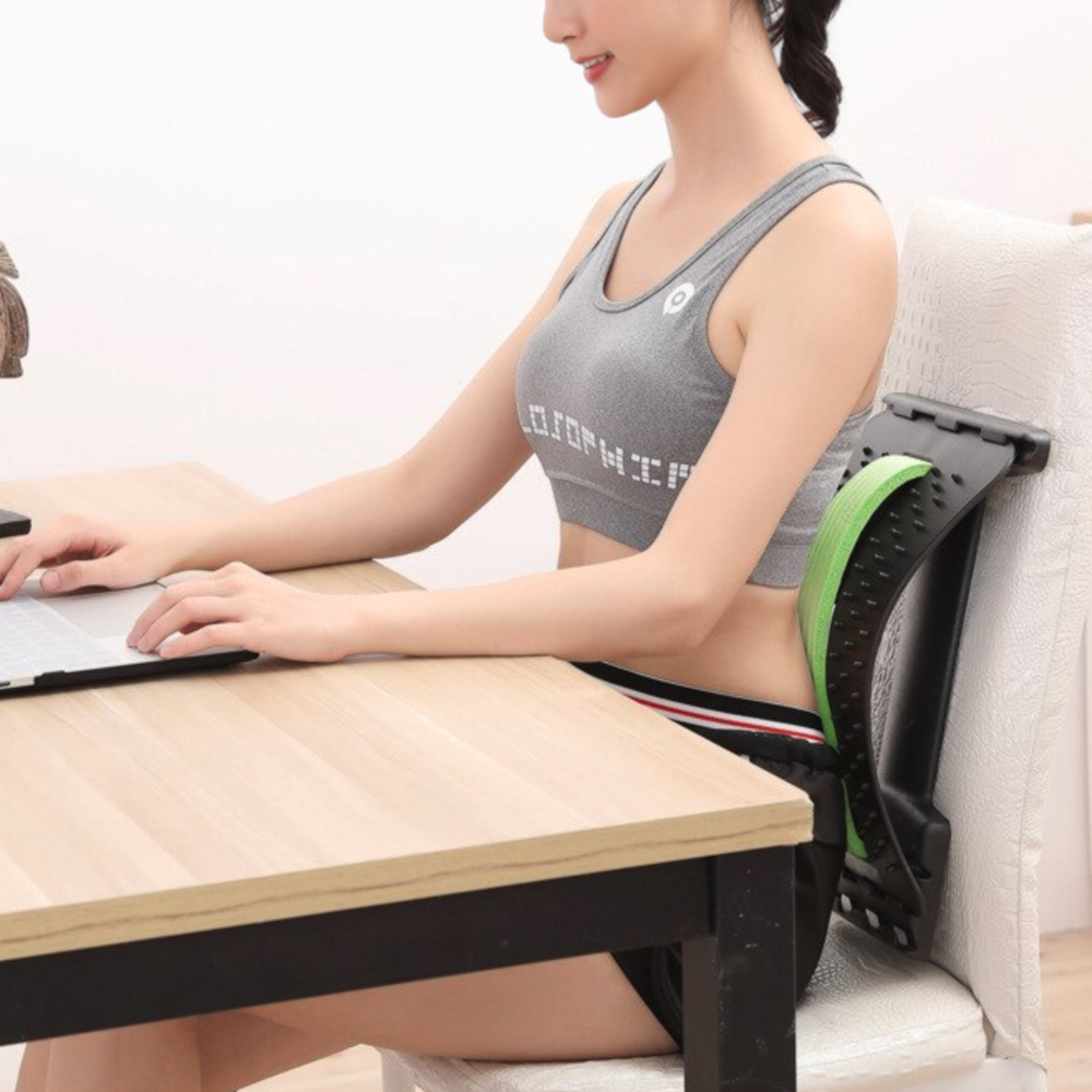 Chiropractor Board Multi-Level Back Stretcher – Perfect Gift for Back Pain Relief
