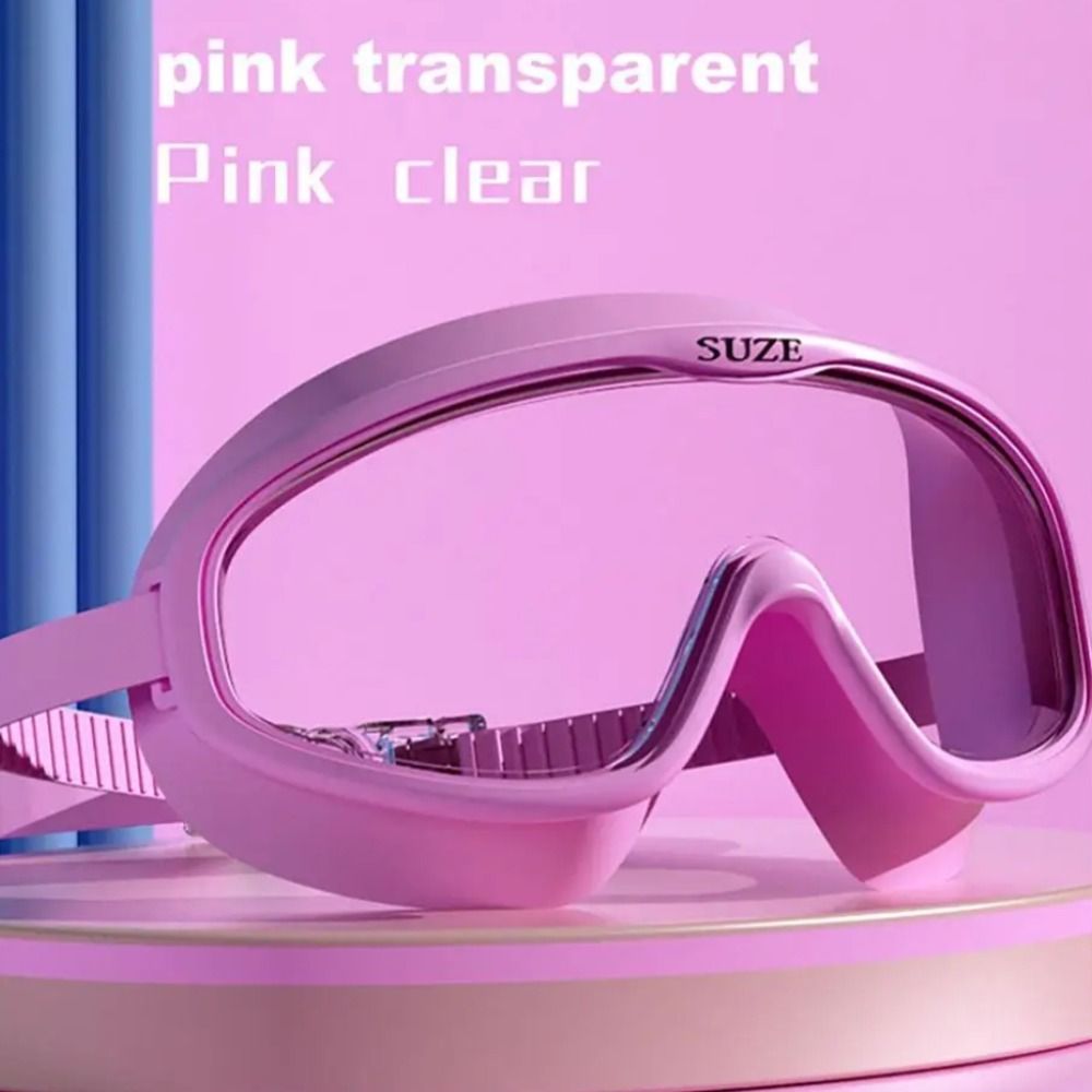 Wide View Swimming Goggles for Adults Anti Fog Waterproof Swim Goggles with Case