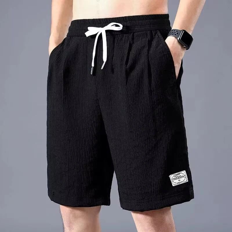 Ice Silk Sports Shorts | Ultra-Thin Breathable Casual Cropped Pants