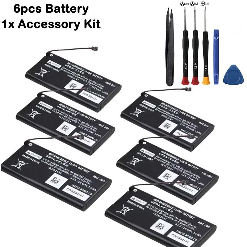 Joy Con Controller Battery Replacement HAC 006 525mAh