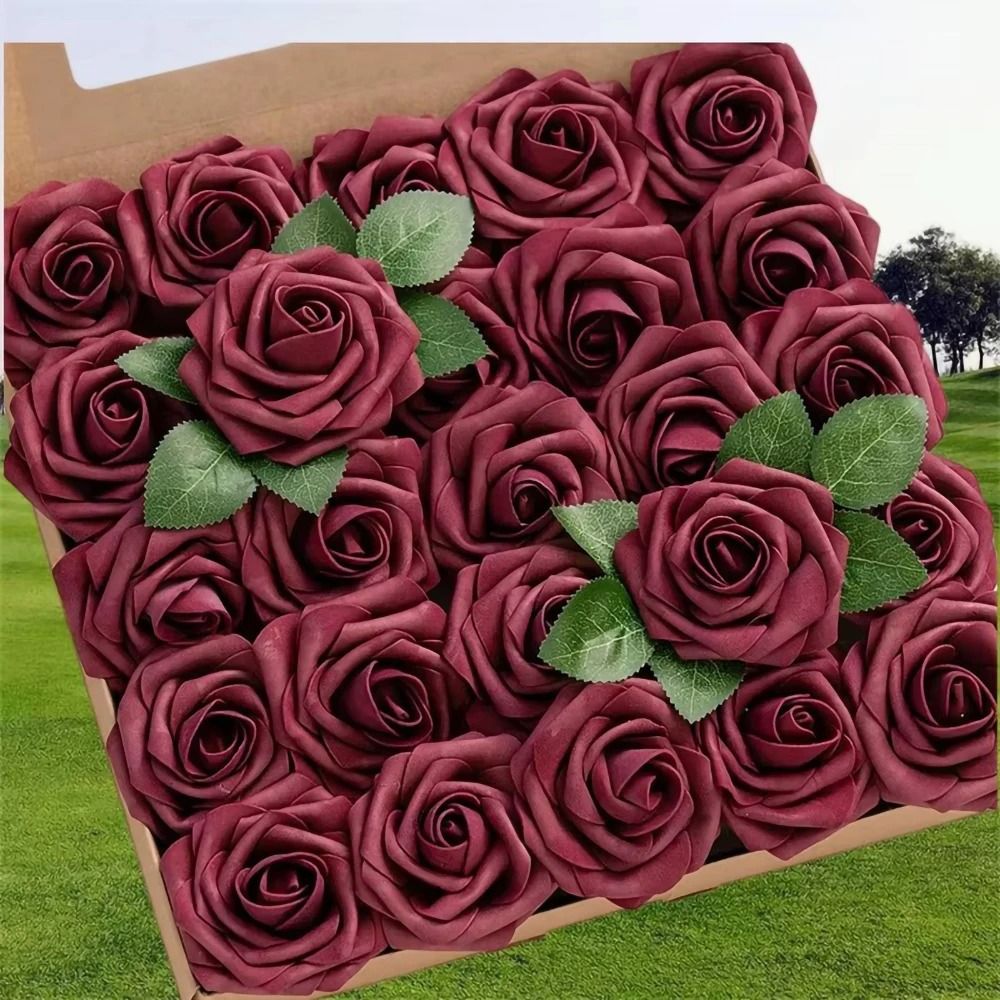 Velvet-Touch 25PC DIY Rose Stem Set