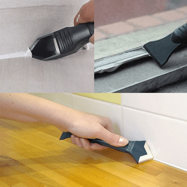 3 In 1 Ultimate Caulking Tool (Stainless Steel Head)