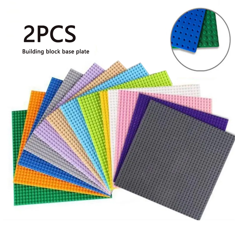 Classic Building Blocks Baseplates for Kids – High-Quality Plastic Bricks Plate for DIY Toys, Perfect Gift for