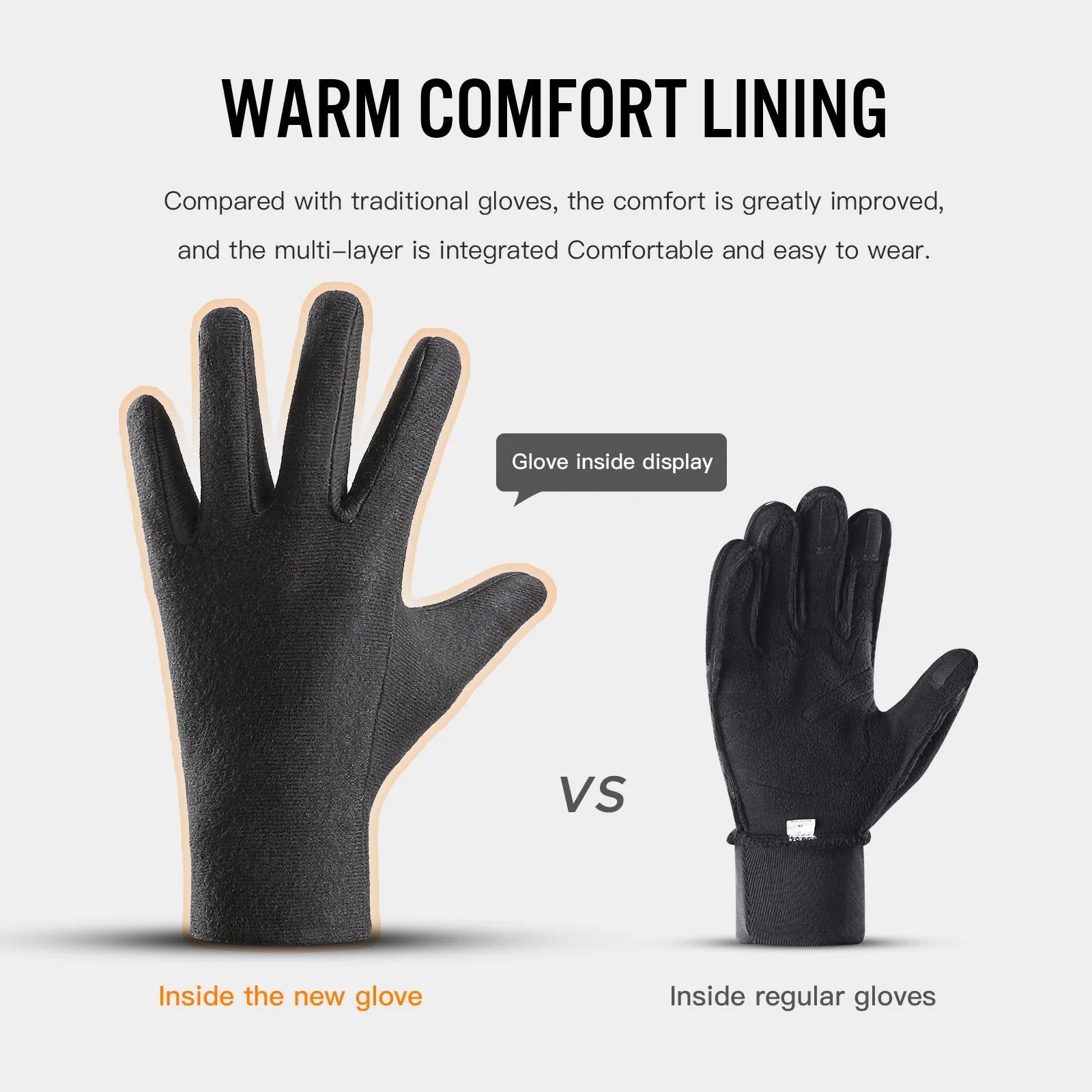 Electric Heated Gloves – Waterproof Thermal Winter Moto & Snowmobile Protection