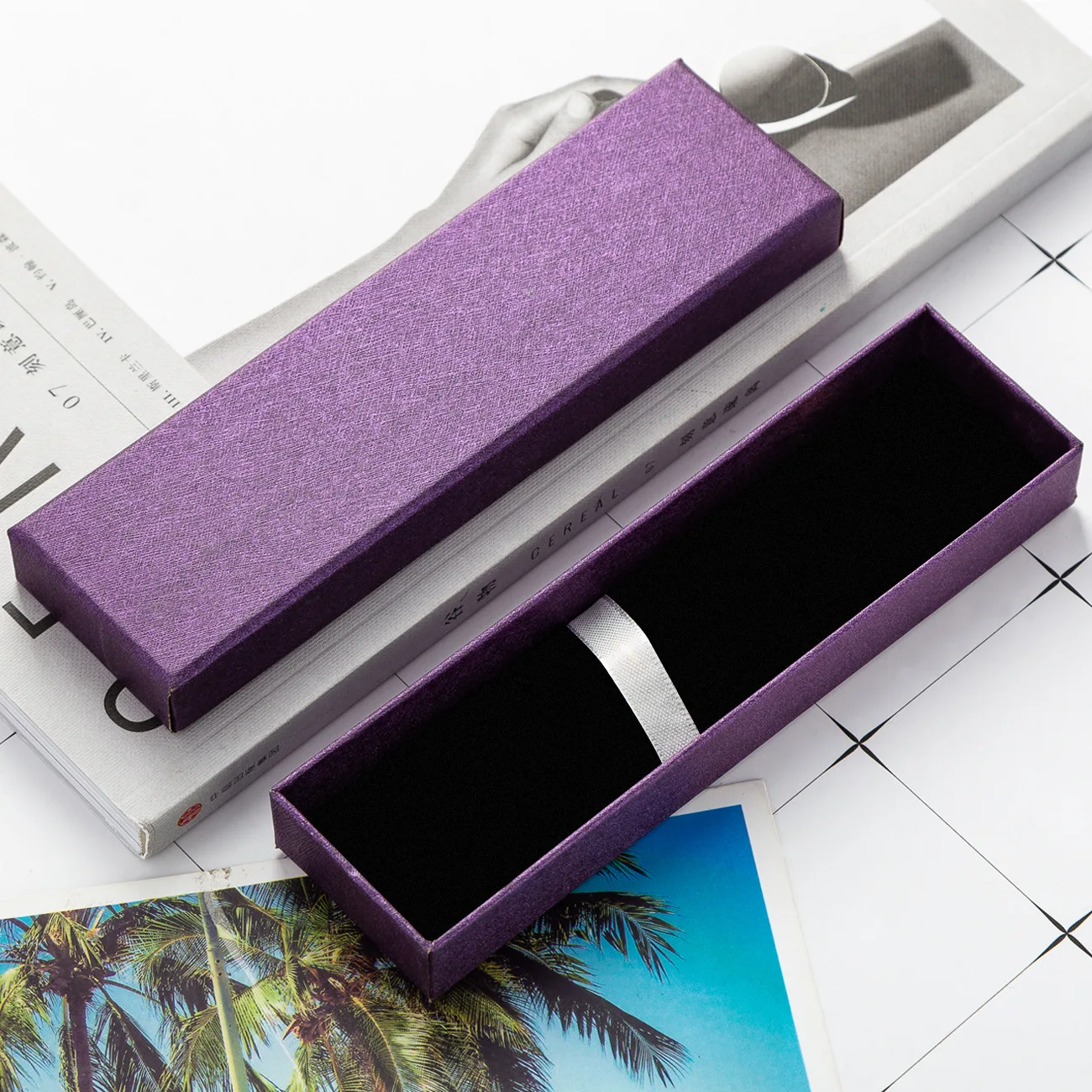 Luxury Pen Gift Box Premium Fountain Pen & Jewelry Presentation Case