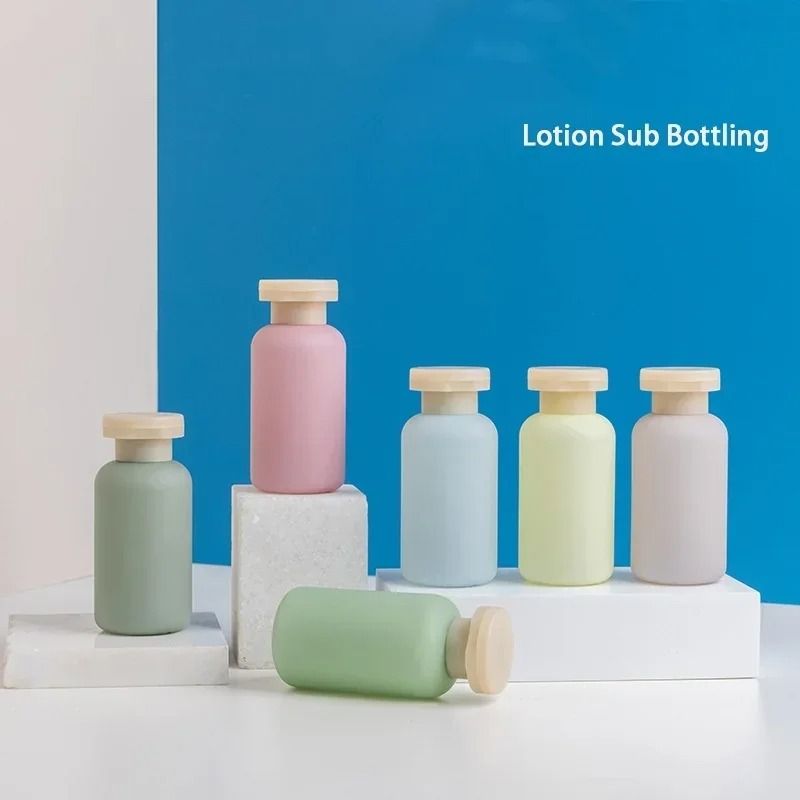 Silicone Travel Bottles Set with Leak Proof Design