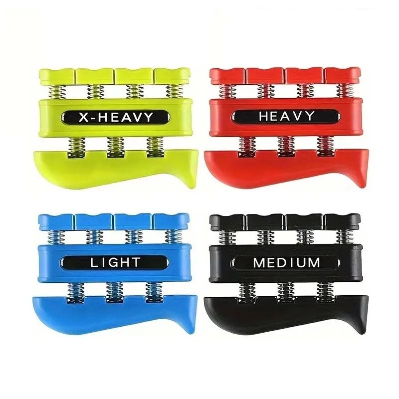 Dual Hand Grip Finger Trainer and Rehabilitation Hand Strengthener