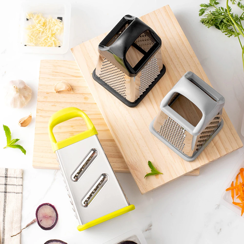 Manual Vegetable Grater Chopper Stainless Steel Cheese Garlic Ginger Fruit Slicer Multifunctional Kitchen Gadget