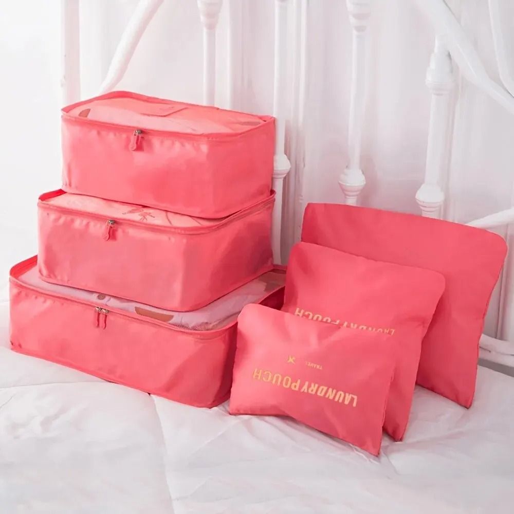 6-Piece Travel Luggage Packing Cube Set