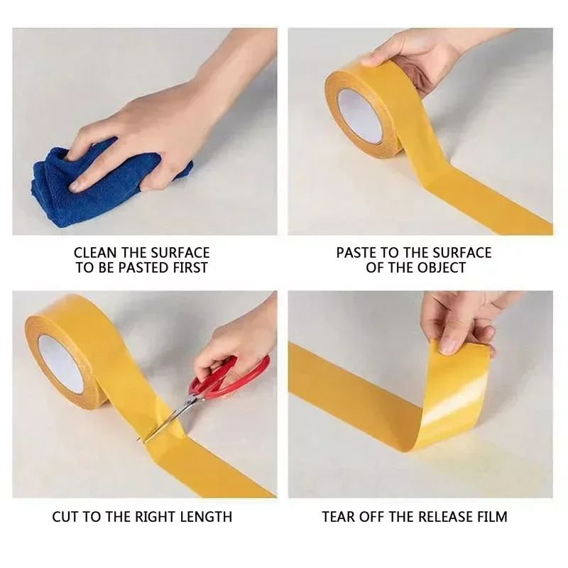 Super Traceless Double-Sided Cloth Base Tape
