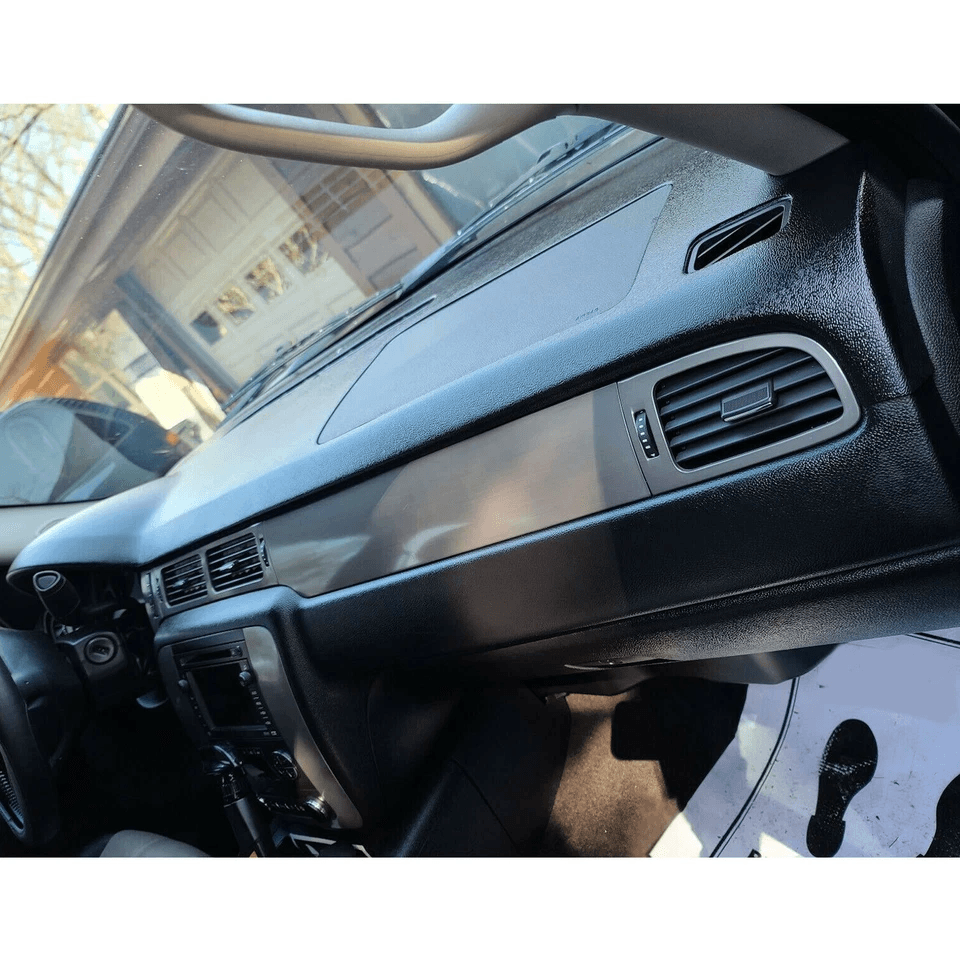 Dash Cover Cap Black for Avalanche, Suburban, Tahoe & Yukon, Textured ABS Dashboard Overlay