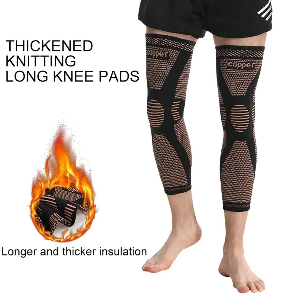 Copper Infused Full Leg Compression Sleeves
