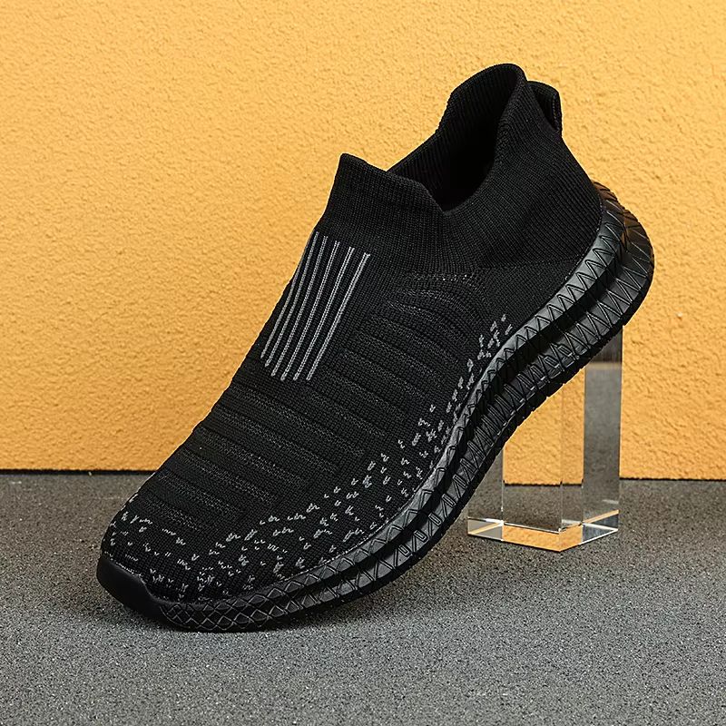 Men's Breathable Casual Shoes – Lightweight Slip-On Walking Sneakers with Anti-Slip Sole
