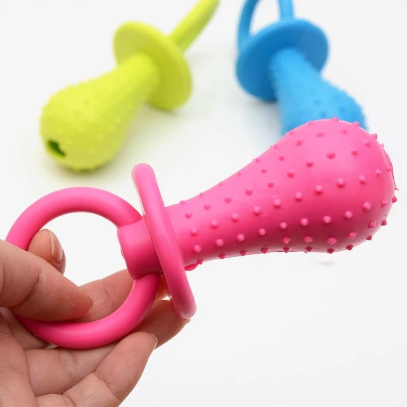 Soft Rubber Dog Chew Bone Toy