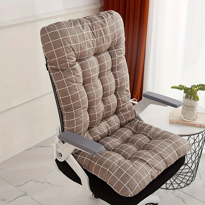 Ergonomic Office Chair Cushion with Integrated Back Support