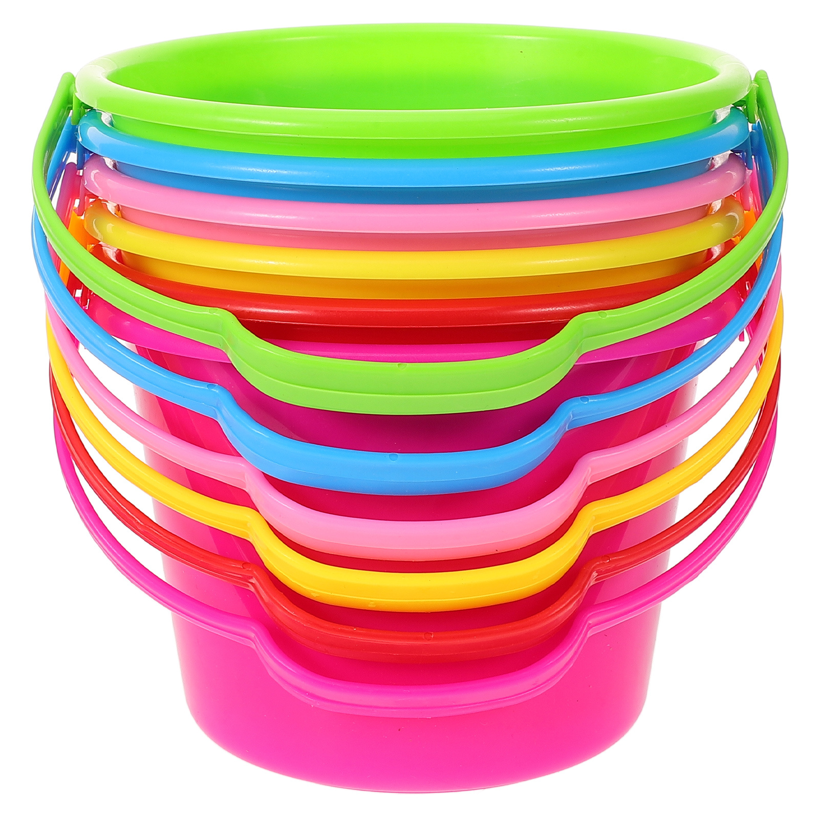 Kids Beach Bucket Set Sand Toys Portable Sand Play Set for Summer Outdoor Fun