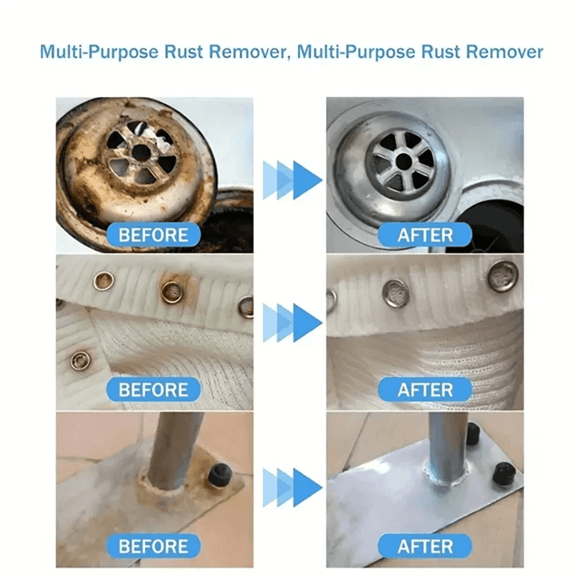 RustRenew Fast-Acting Rust Remover Spray, Car, Tool & Metal Rust Cleaner