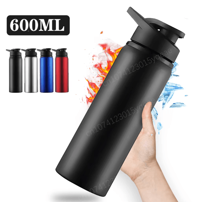 Metal Leakproof Water Bottle for Outdoor Sports and Travel