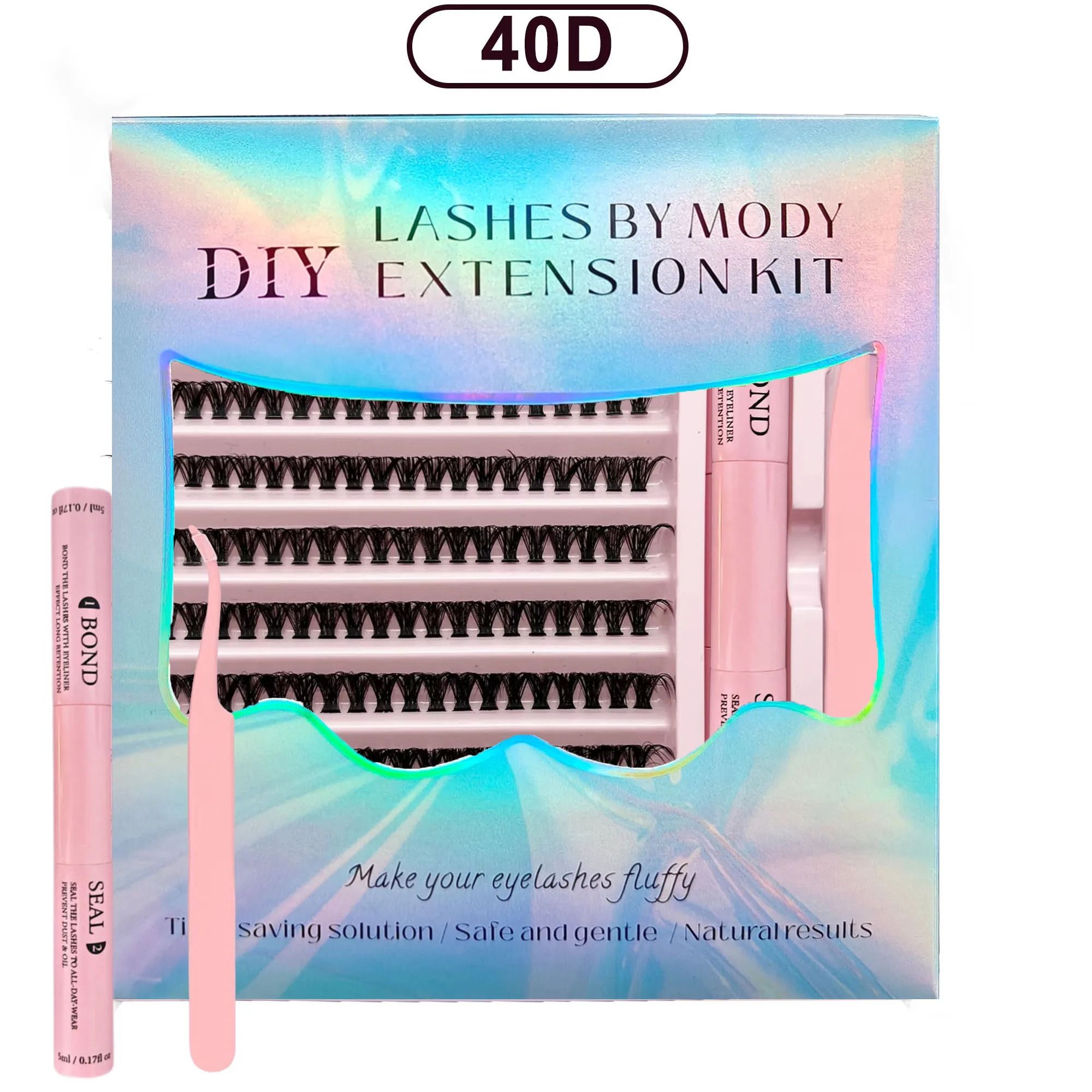 Lash Bond and Seal Kit with Glue Remover and Tweezers