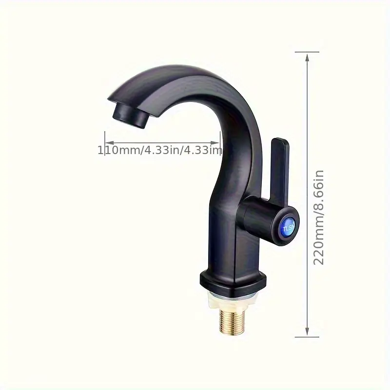Modern Matte Black Bathroom Faucet with Side Sprayer and Easy Install Design