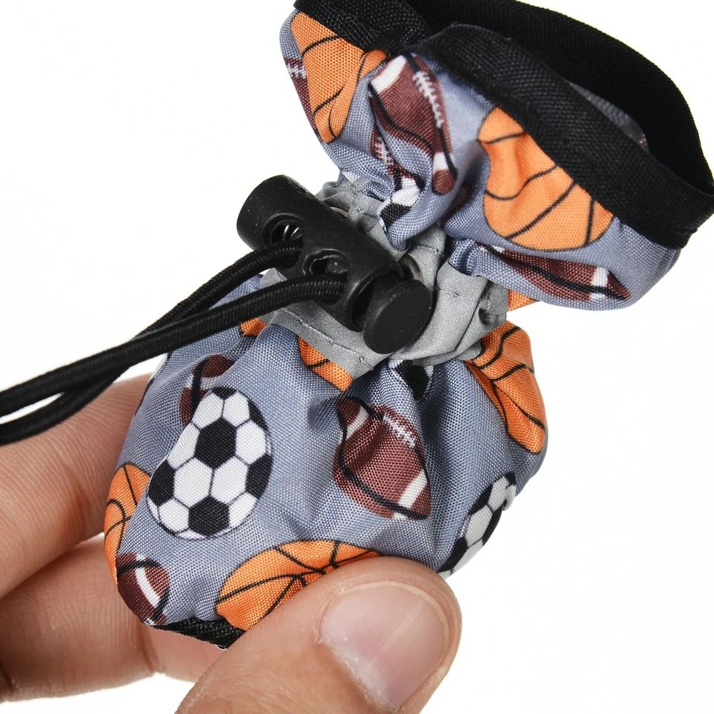 Adjustable Anti Slip Pet Dog Shoes Four Piece Set