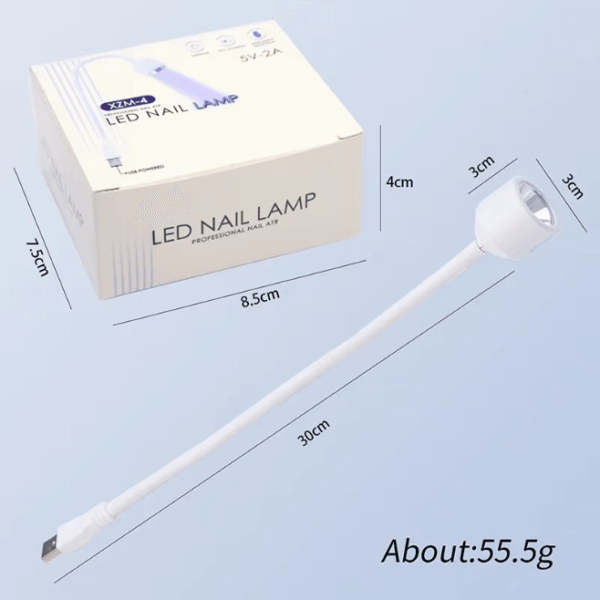 FlashCure Mini UV LED Nail Lamp For Gel Polish