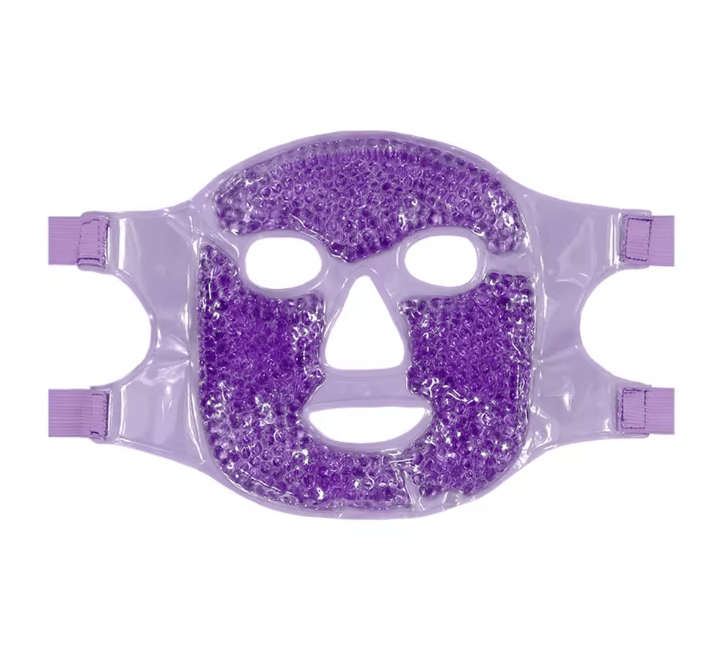CoolEase Gel Cooling Face and Eye Mask Hot Cold Compress Pack