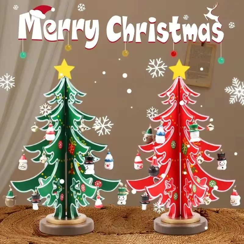 Creative DIY Wooden Christmas Tree
