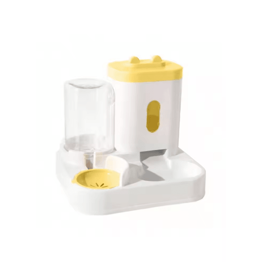 Automatic Cat Water Dispenser & Gravity Pet Feeder Spill Proof Large Capacity Design