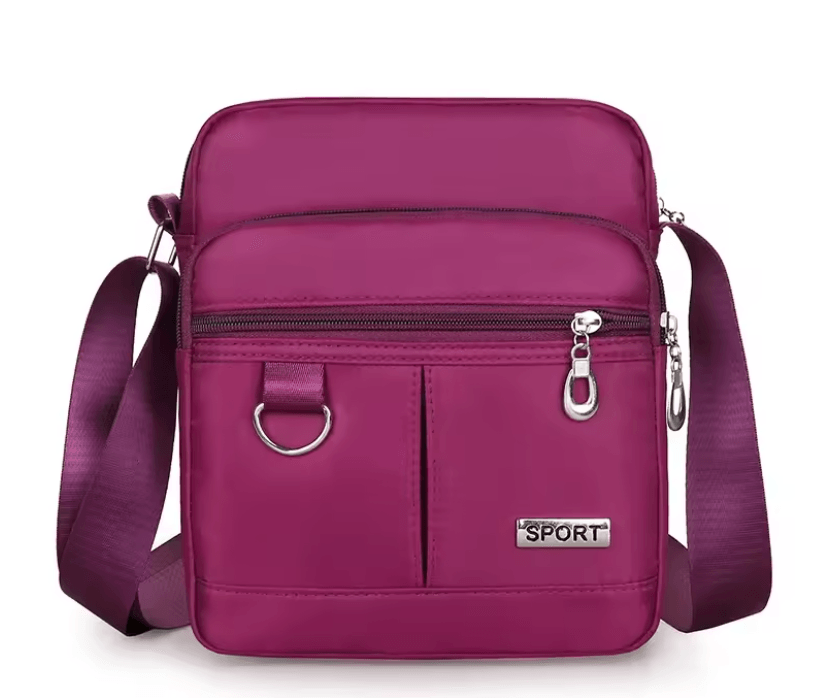 AquaGuard Waterproof Nylon Crossbody Bag