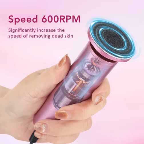 SmoothStep Pro Electric Foot Callus Remover Pedicure Tool Set