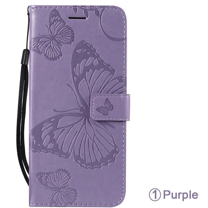 Leather Flip Wallet Phone Case with Card Holder