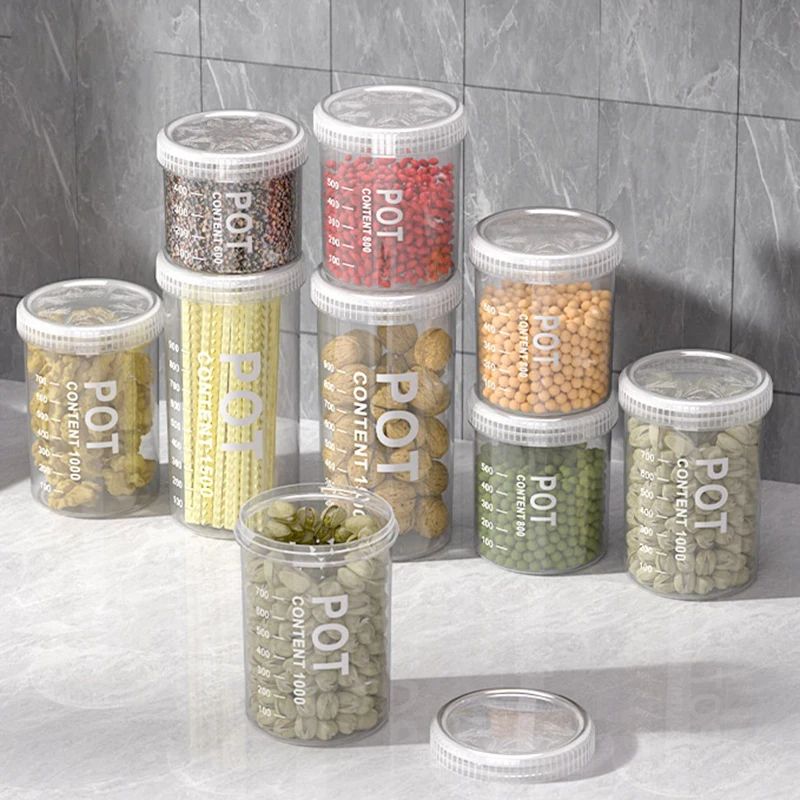 Airtight Grain Storage Containers Kitchen Organizer Set