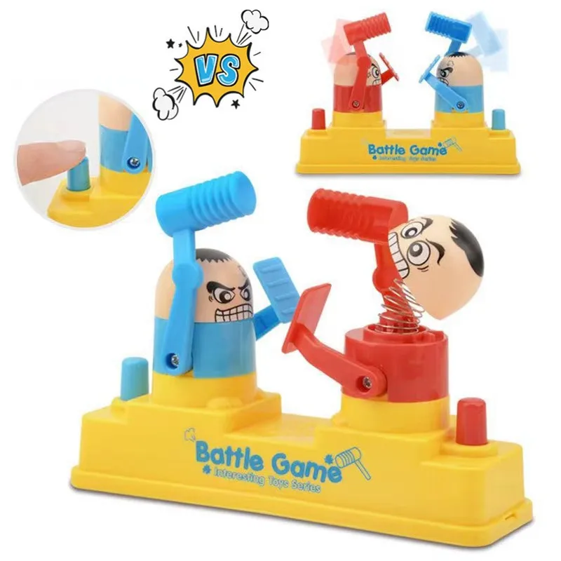 Antistress Toy Prank Fight Battle, Funny Hot Joke Toy, Interactive Table Game Gift for Fun