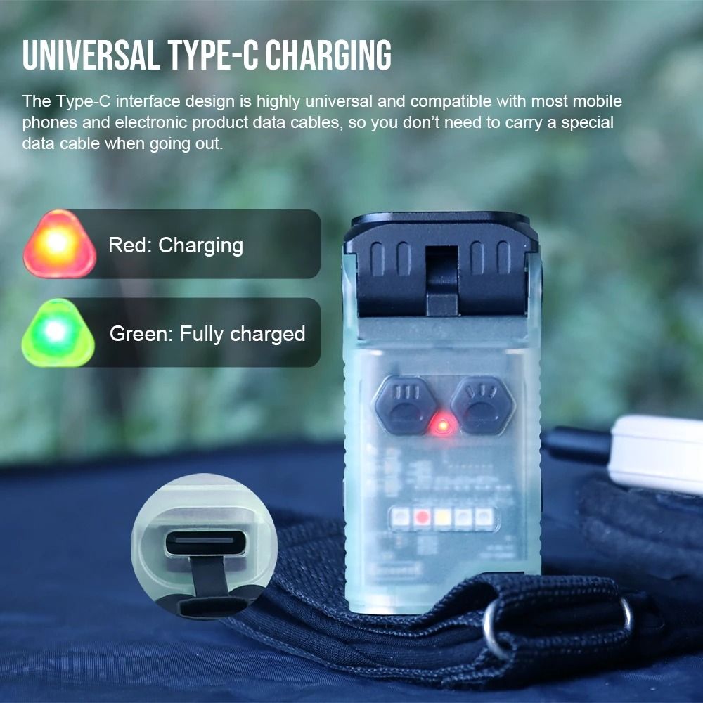 Trustfire MINIX5 EDC Flashlight Rechargeable Magnetic