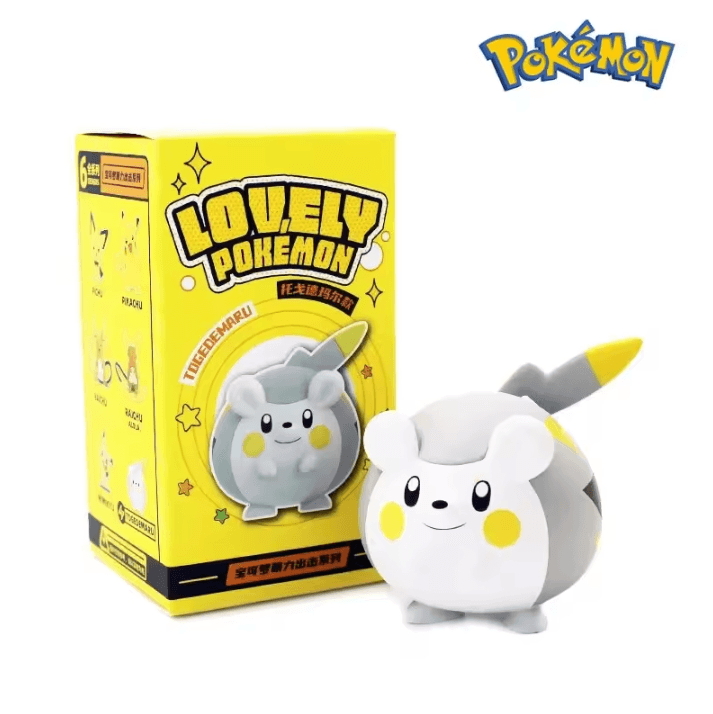 Pokemon Pokemon action figures Kawaii Pikachu Pichu Togedemaru Alola Raichu Mimikyu Anime Figures Toy Gift Set
