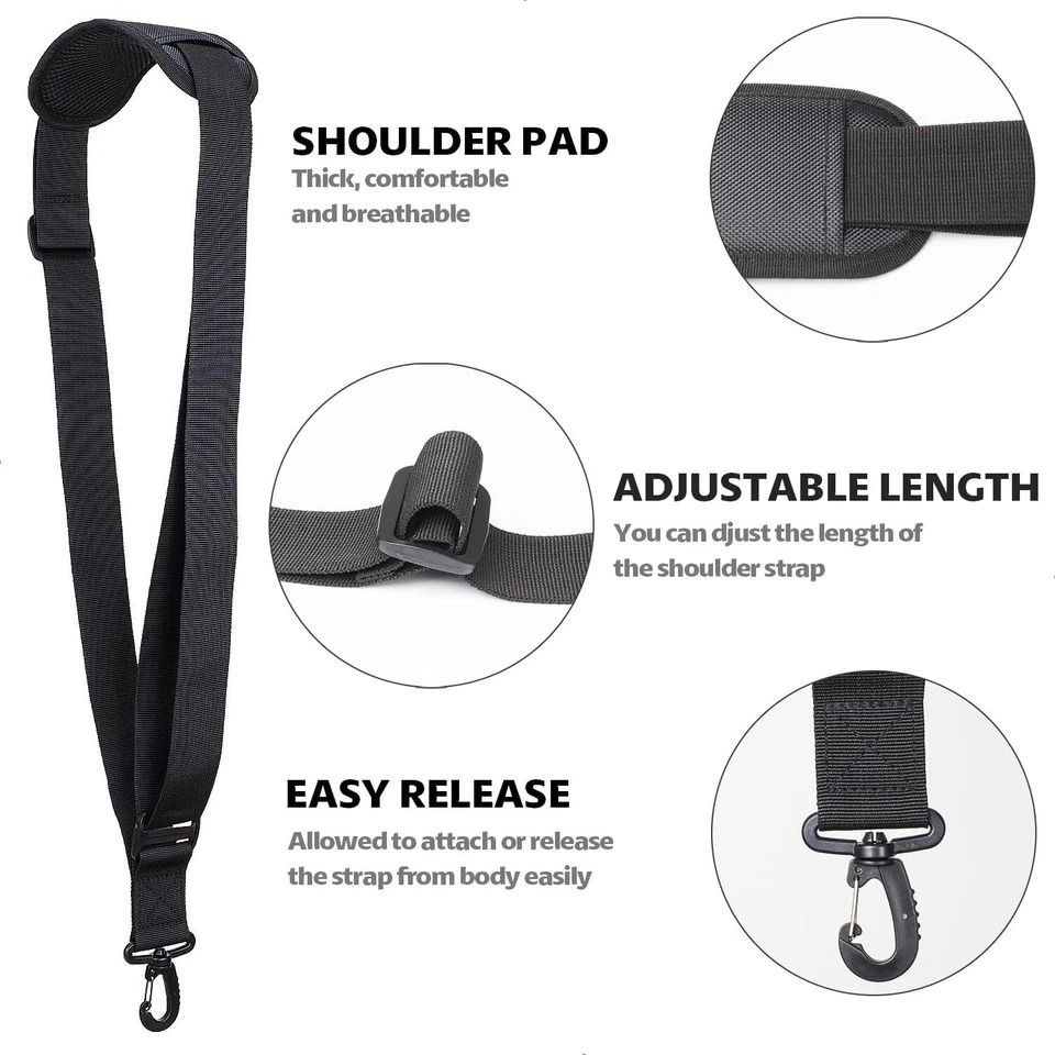 Adjustable Weed Eater Shoulder Strap for Trimmers and Grass Edgers