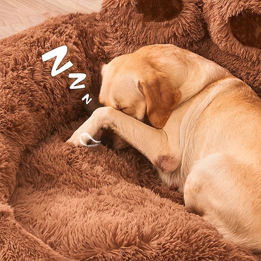 Winter Plush Pet Sofa Bed Mat