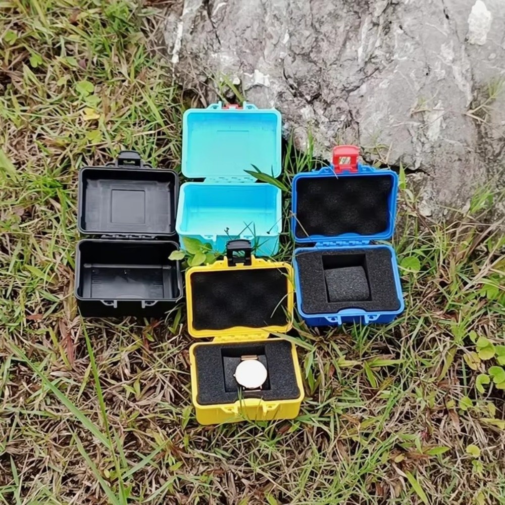 Portable Toolbox, Moisture-Proof Protective Case for Watches, Small Storage Shockproof & Durable Watch Case