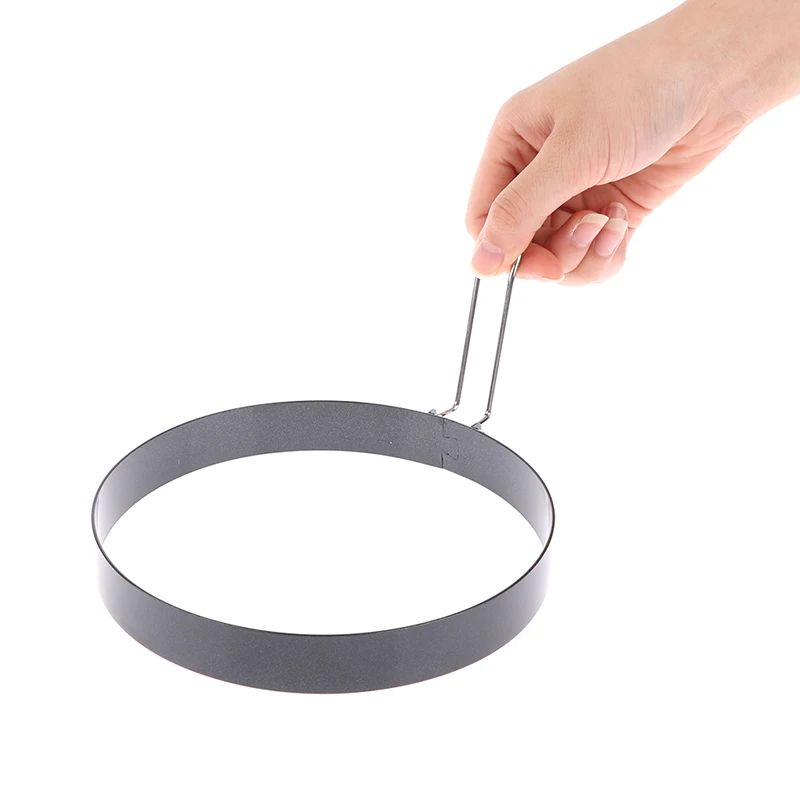 Perfect Round Pancake Ring Mold & Egg Ring Mold Set - Nonstick Metal Cooking Rings (3.5–8 in)