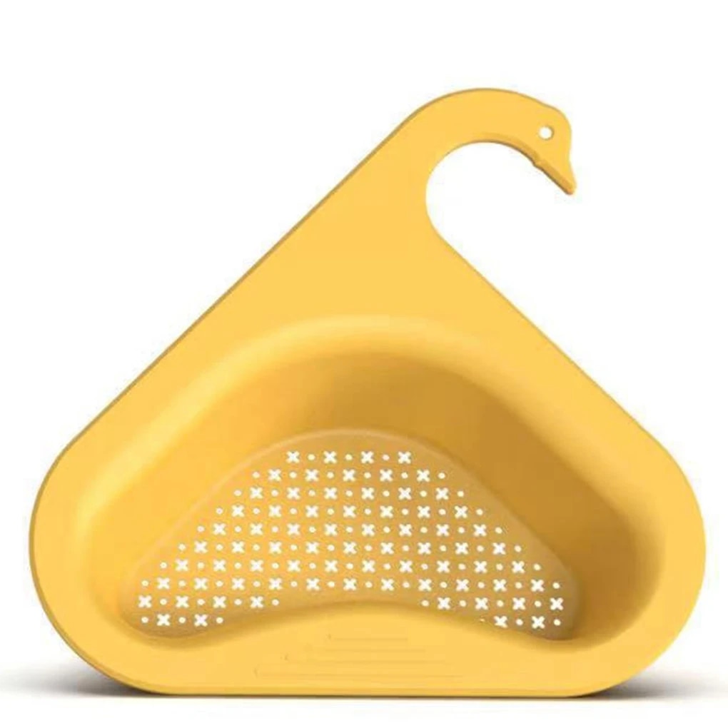 Kitchen Sink Organizer: Drain Basket, Faucet Holder, Strainer & Accessories