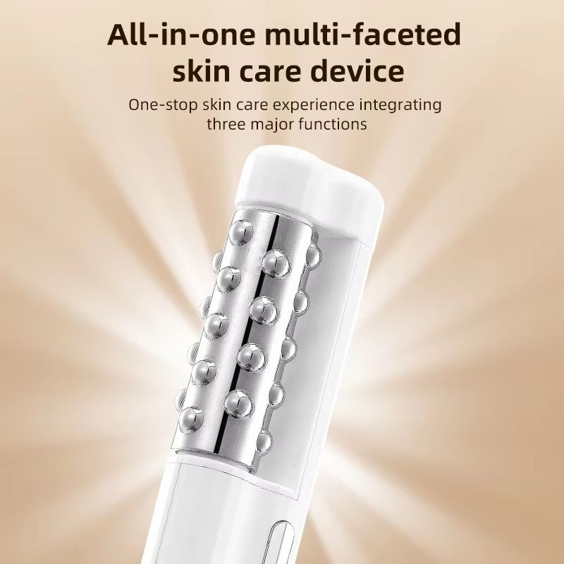 EMS Facial Roller with Heating & Vibration | Skin Tightening & Lifting Beauty Device