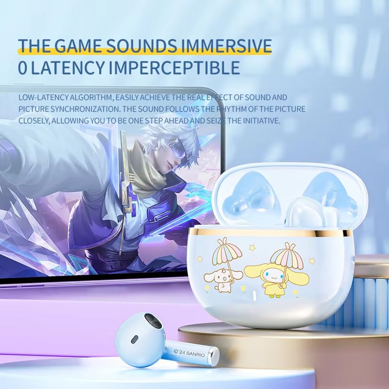 BL65 Bluetooth 5.4 HiFi Wireless Earbuds with Touch Control