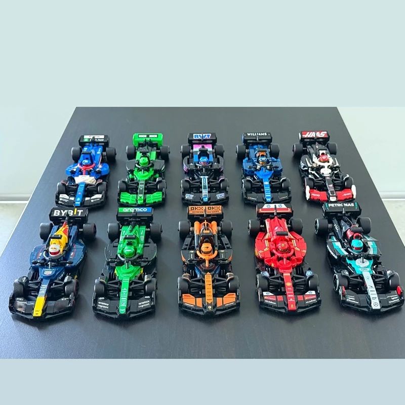 Ultimate Formula 1 Speed Champions Building Set – 2601 Piece Collector Racing Car Pack