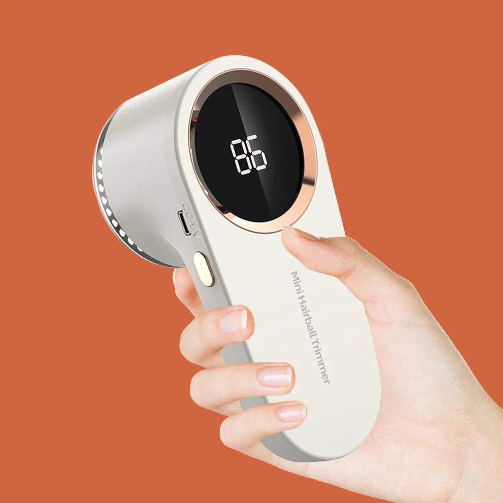 Electric Fabric Shaver Lint Remover with Digital Display