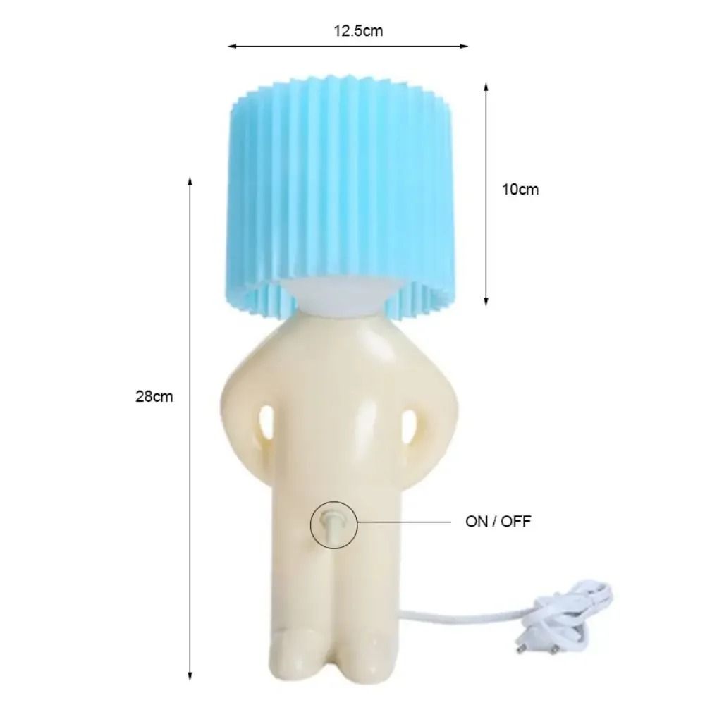 Creative Shy Man Plug In Night Light