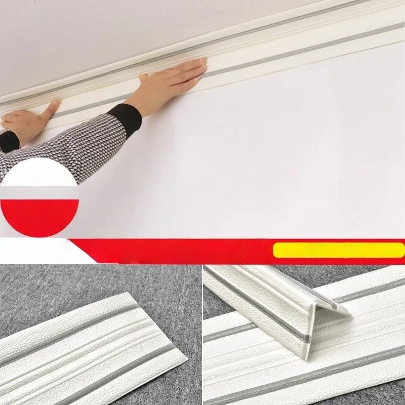Large Self Adhesive Wall Skirting Ceiling Trim Sticker