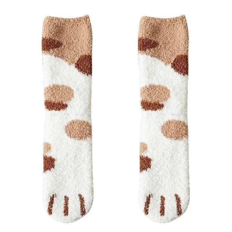 Womens Fuzzy Winter Socks Soft Cozy Microfiber House and Sleeping Socks